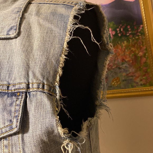 Rails women short sleeves jeans jacket jean size S in excellent condition - Picture 4 of 11